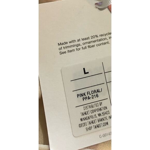 ALEXIS For Target Pink Floral One Shoulder Tiered Ruffle Long Maxi Dress Size L - Picture 7 of 8